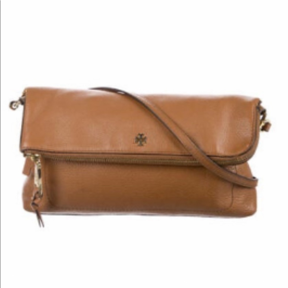 COPY - Tory Burch leather folding crossbody